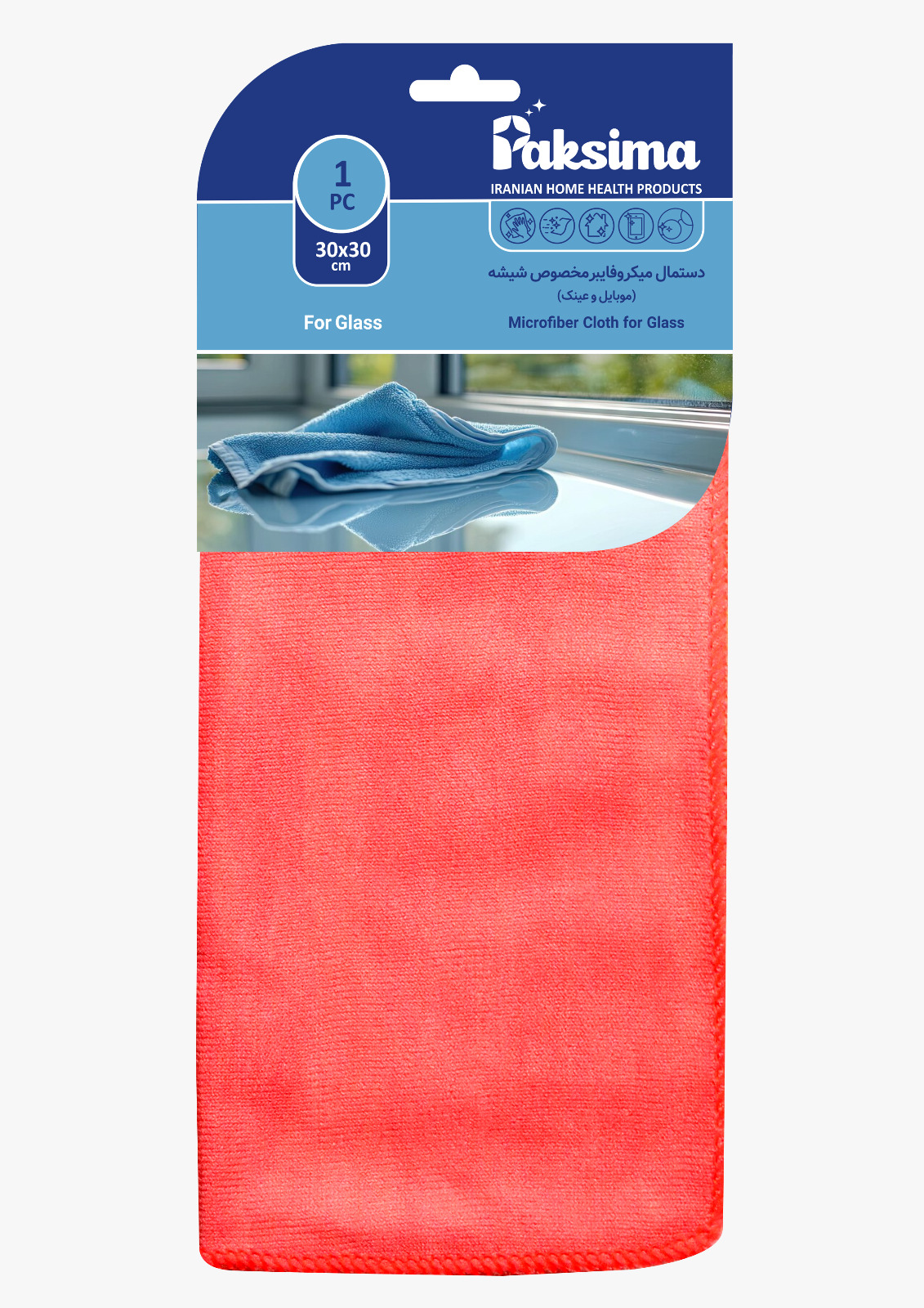 دستمال-میکرو-فایبر-مخصوص-شیشه-.jpg دستمال میکرو فایبر مخصوص شیشه(30*30) بسته 10 عددی - تصویر 1