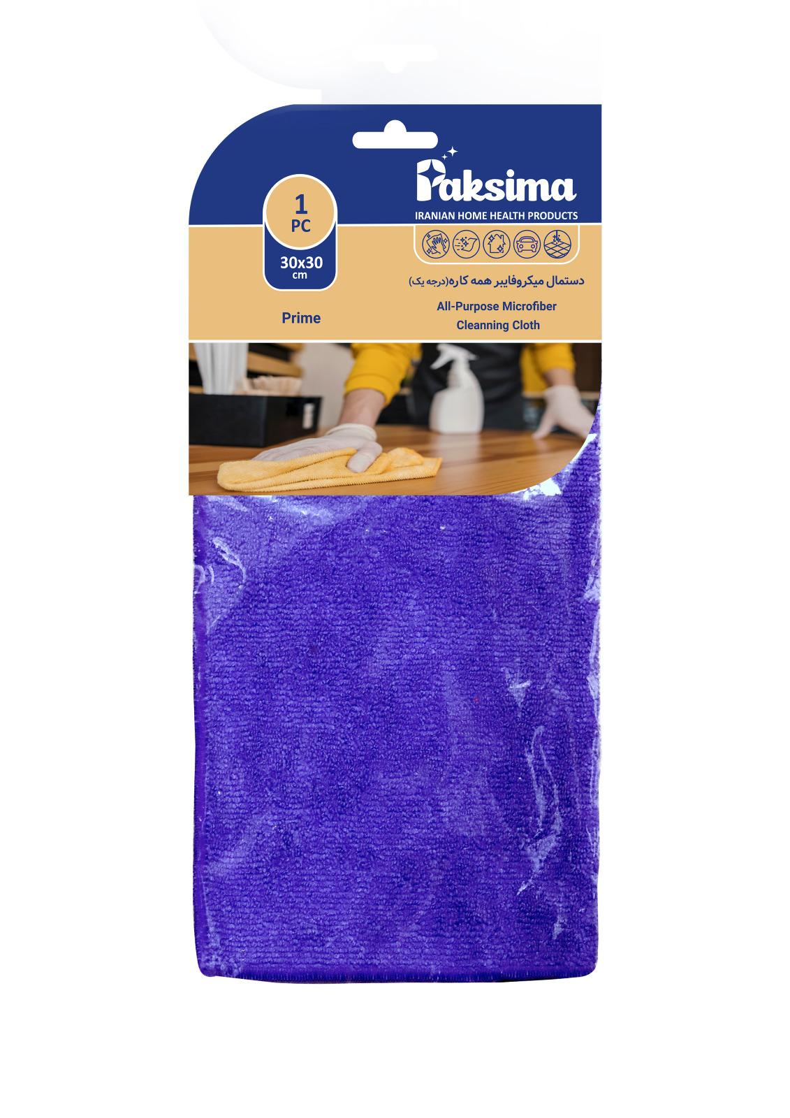 دستمال-میکرو-فایبر-همه-کاره.jpg دستمال میکرو فایبر همه کاره (بسته 10 عددی) سایز 30*30 - تصویر 1