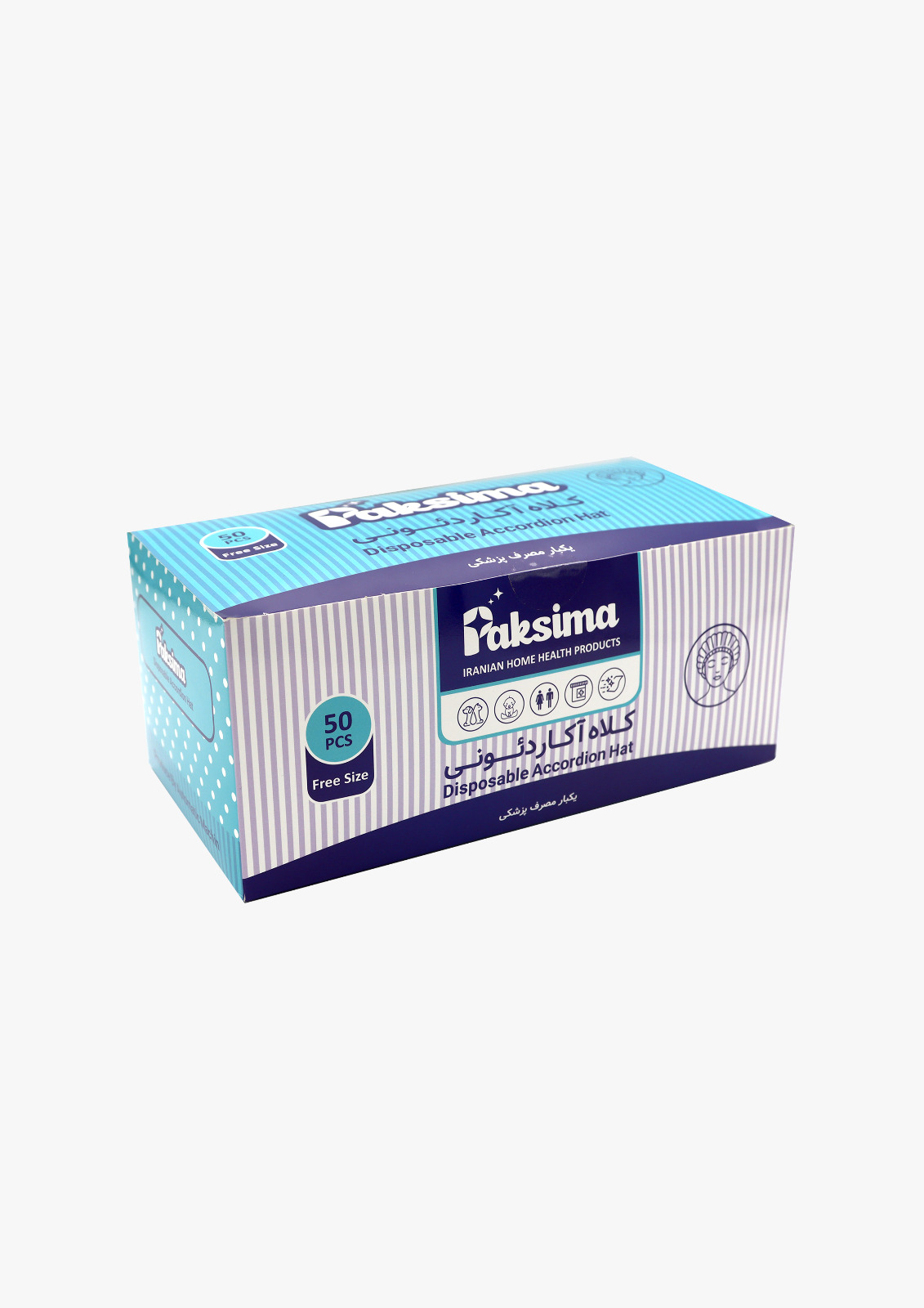 کلاه-آکاردئونی.jpg کلاه آکاردئونی 100 عددی - تصویر 1